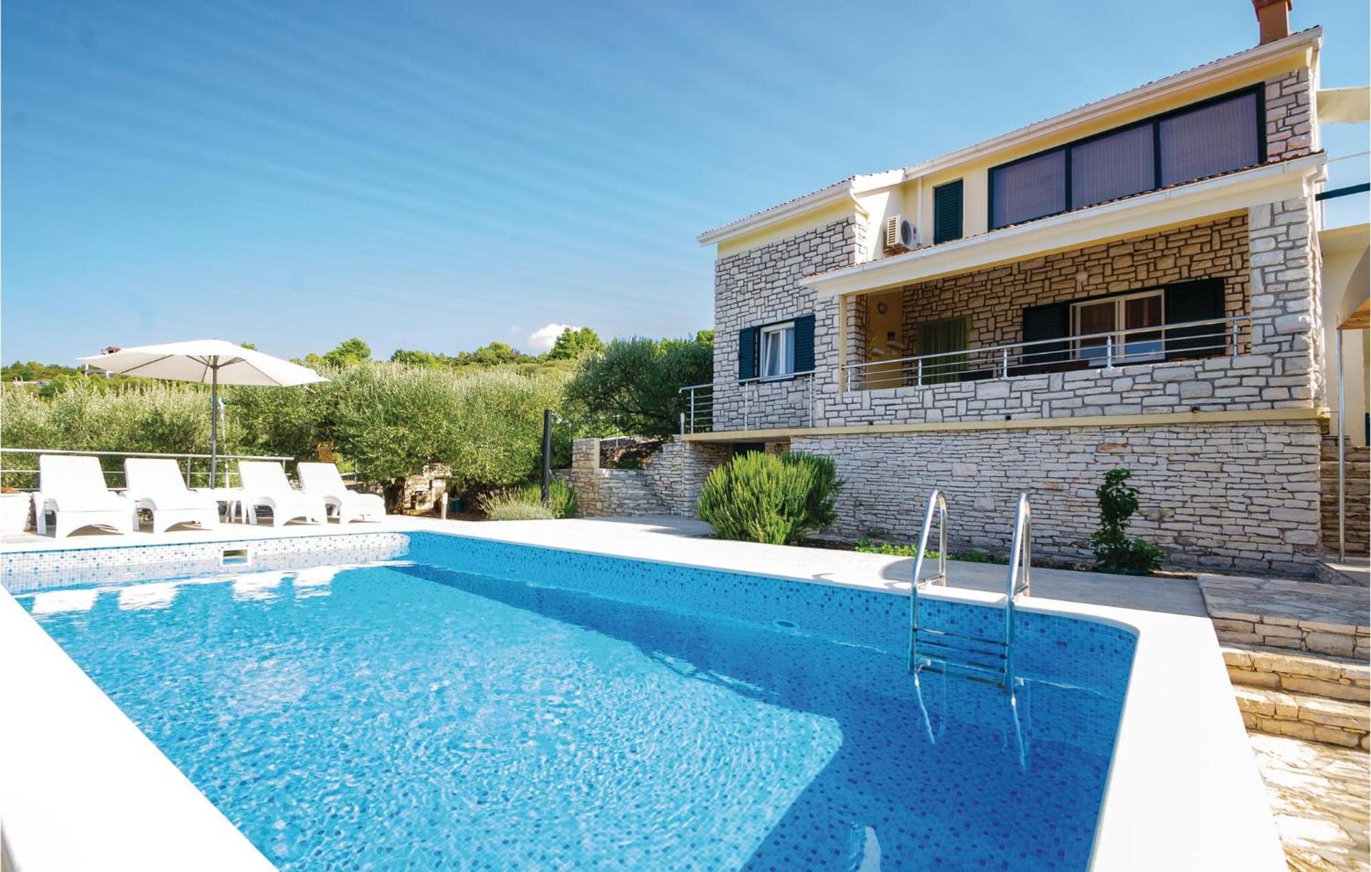 Nice Home In Tankaraca With House Sea View Vela Luka Eksteriør bilde